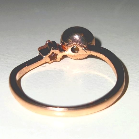 Fragrant Jewels Bypass Ring, Sz. 9 - Picture 4 of 8